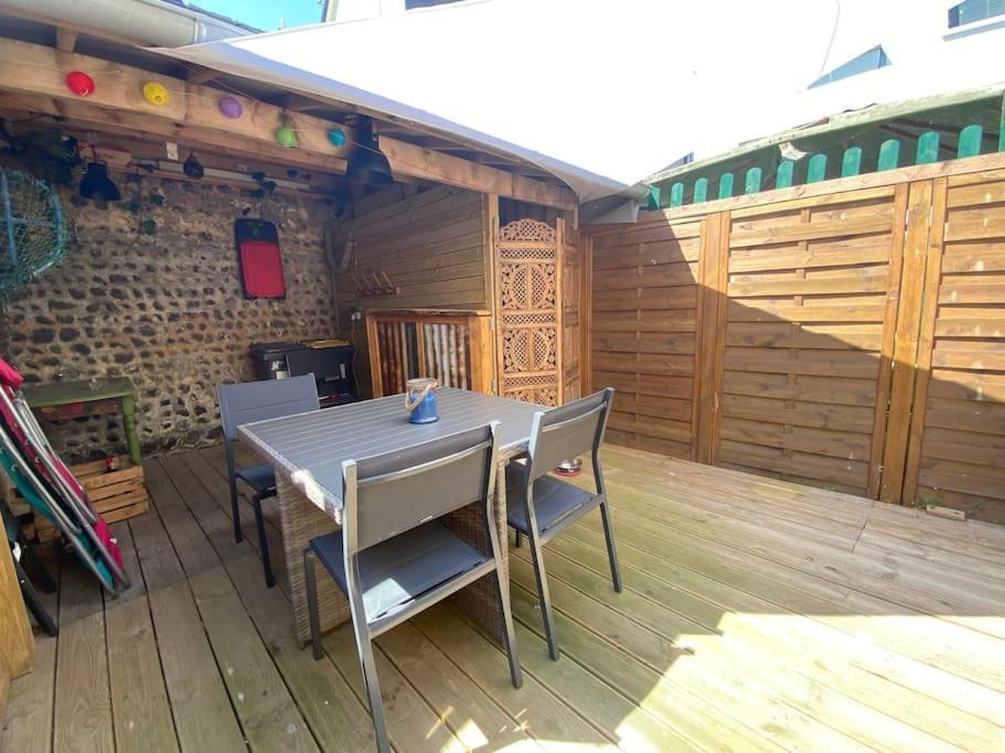 Yport, Maison De Pecheur Avec Jolie Terrasse. Buitenkant foto