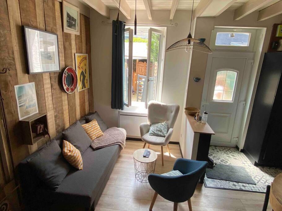 Yport, Maison De Pecheur Avec Jolie Terrasse. Buitenkant foto