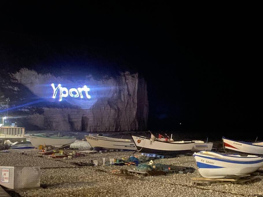 Yport, Maison De Pecheur Avec Jolie Terrasse. Buitenkant foto